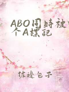 ABO同时被四个A标记