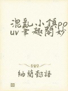 混乱小镇popuv笔趣阁妙妙