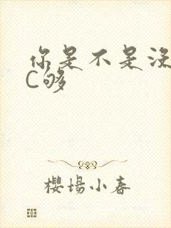 你是不是没有被C够