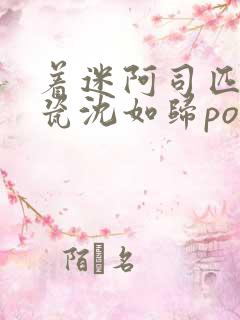 着迷阿司匹林慕瓷沈如归po