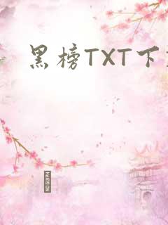 黑榜TXT下载