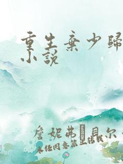 重生弃少归来 小说