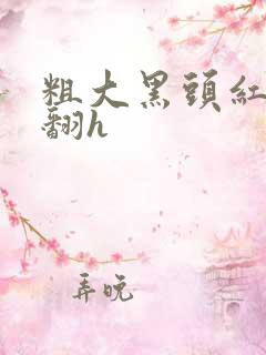 粗大黑头红肿外翻h