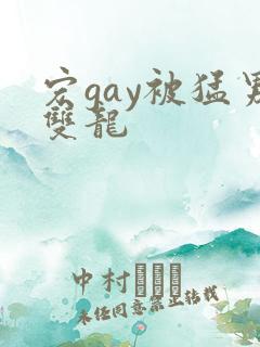 宏gay被猛男双龙
