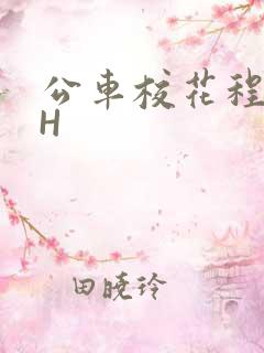 公车校花程雪柔H
