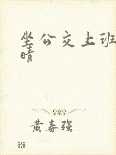 坐公交上班的苏晴