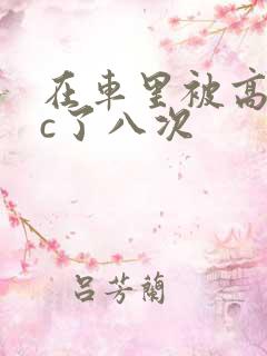 在车里被高潮被c了八次