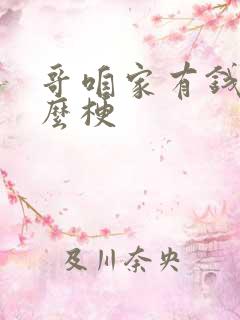 哥咱家有钱了什么梗