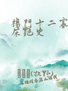 杨门十二寡妇肉床艳史