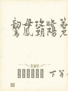 韵母攻略第二部鸾凤朝阳免费阅读