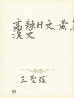 高辣H文黄暴糙汉文
