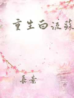 重生白流苏