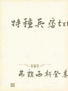 特种兵痞txt