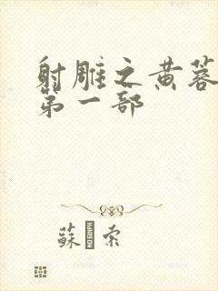 射雕之黄蓉新传第一部