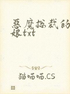 恶魔总裁的小新娘txt