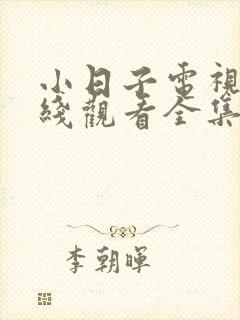 小日子电视剧在线观看全集免费高清