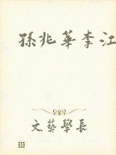 孙兆华李江小说