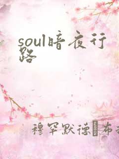 soul暗夜行路