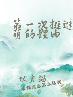 第一次挺进苏雨萌的体内