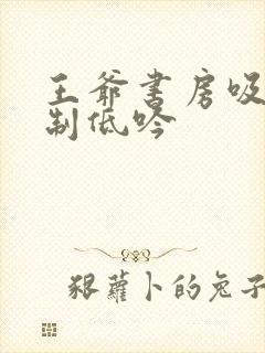 王爷书房吸乳抑制低吟