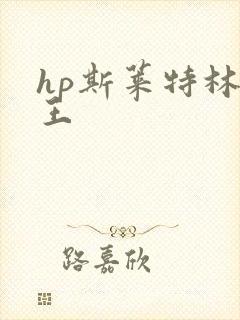 hp斯莱特林之王