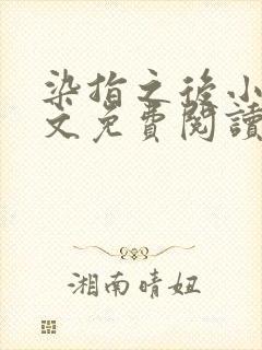 染指之后小说全文免费阅读