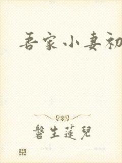 吾家小妻初养成