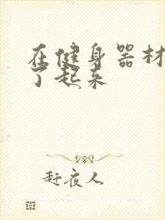 在健身器材上做了起来