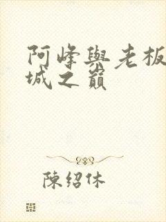 阿峰与老板娘倾城之巅