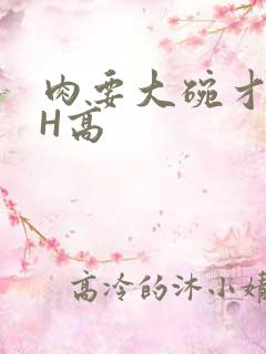 肉要大碗才好吃H高