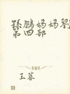 孙鹏妈妈刘淑英第四部