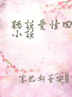 听说爱情回来过小说