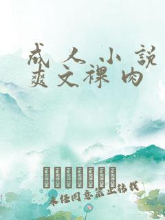 成 人 小 说爽文裸 肉