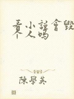 看小说会毁掉一个人吗