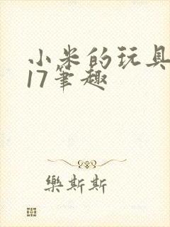 小米的玩具日记17笔趣