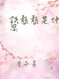 铁憨憨是什么意思