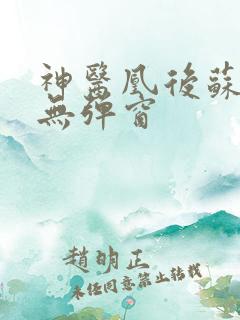 神医凰后苏小暖无弹窗