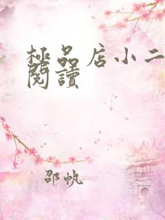 极品店小二全文阅读