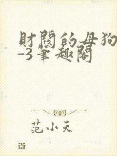 财阀的母狗们1-3笔趣阁