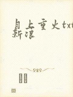月上重火txt新浪