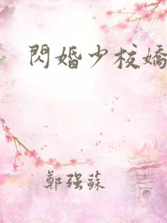 闪婚少校娇妻