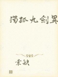 独孤九剑异世录