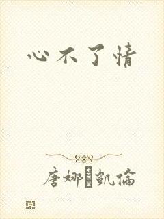 心不了情