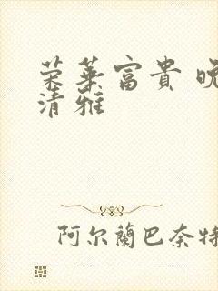 荣华富贵 晚歌清雅