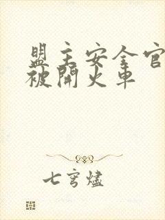 盟主安全官泰国被开火车