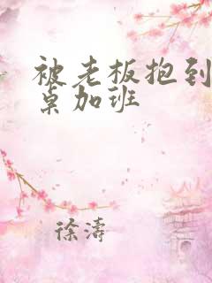 被老板抱到办公桌加班