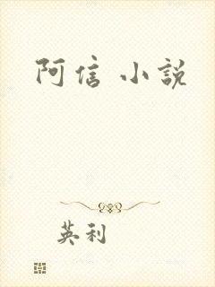 阿信 小说