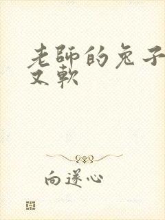 老师的兔子又大又软