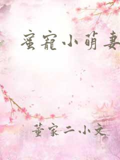 蜜宠小萌妻