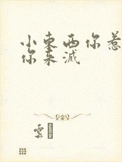 小东西你惹的火你来灭